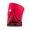 Nackvärmare Sportful Thermal XC Neck warmer huckleberry / tango Röd